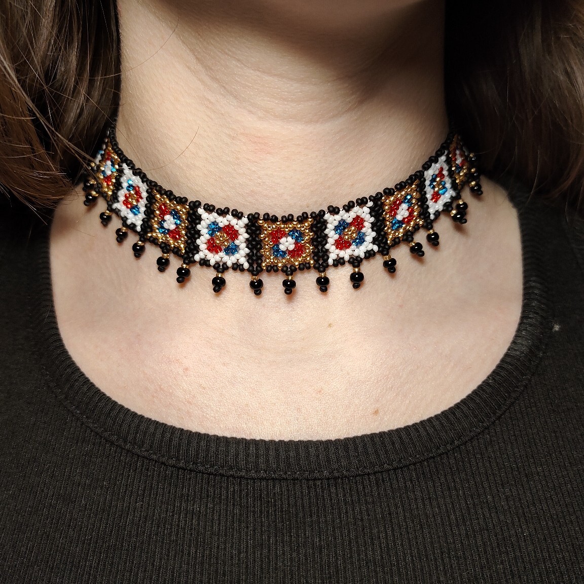 Choker na szyje Allegro Lokalnie