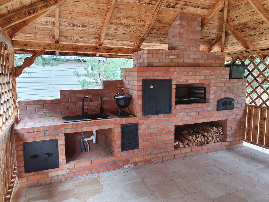 Grill wedzarnia grill z cegly grill murowany | Łódź | Kup teraz na Allegro  Lokalnie