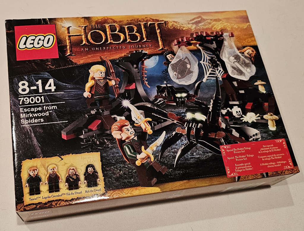 LEGO 79001 Hobbit Escape from Mirkwood Spiders NOWE | Poznań | Kup ...