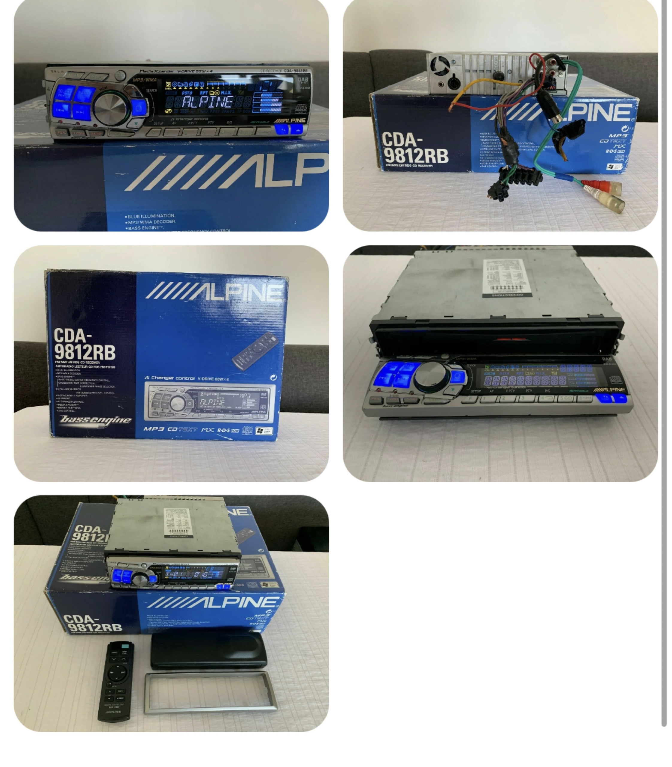 Alpine CDA-9812RB | Szczecin | Licytacja na Allegro Lokalnie