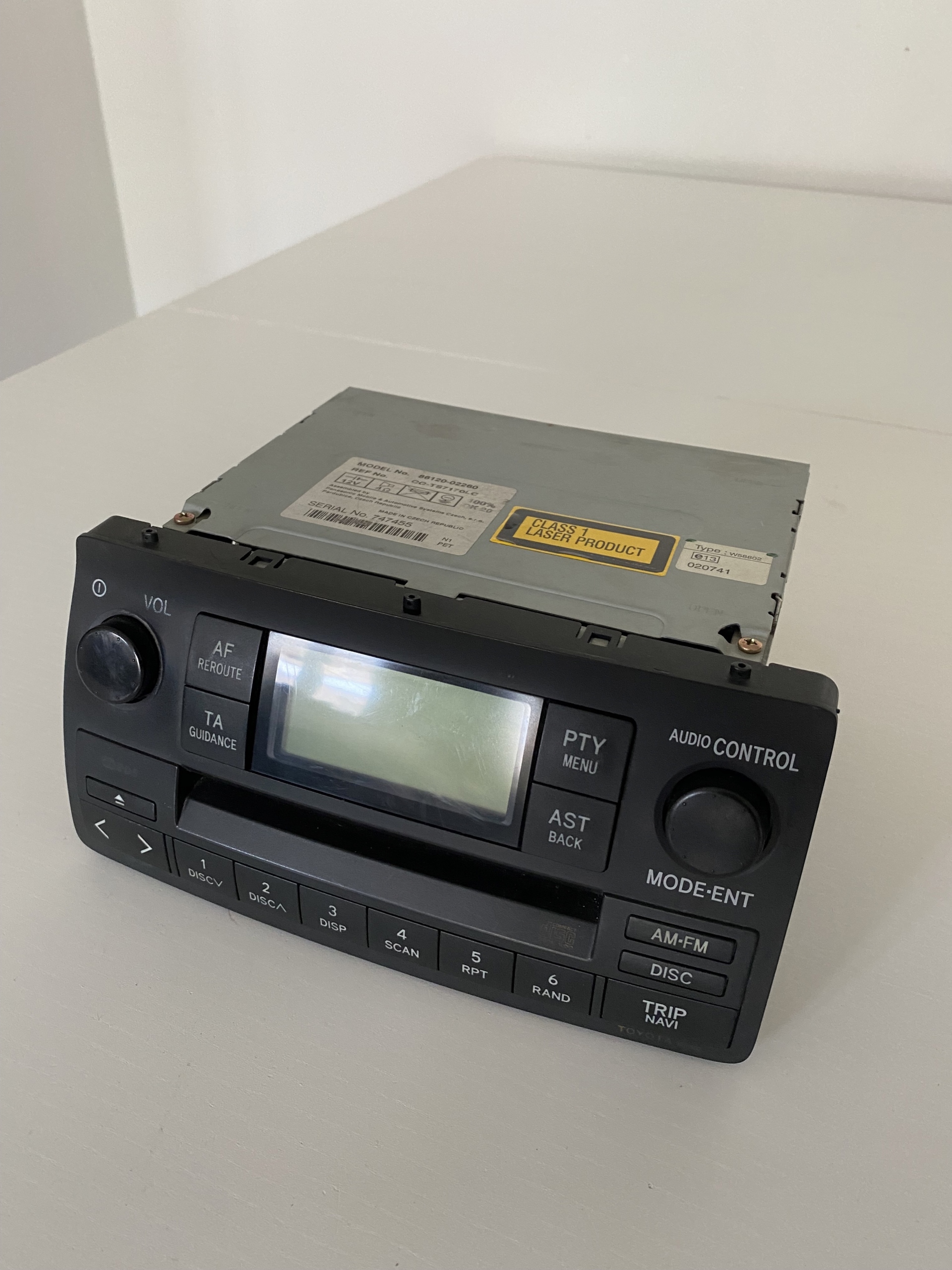 Oryginalne radio Toyota Corolla e12 Bydgoszcz Kup teraz na Allegro