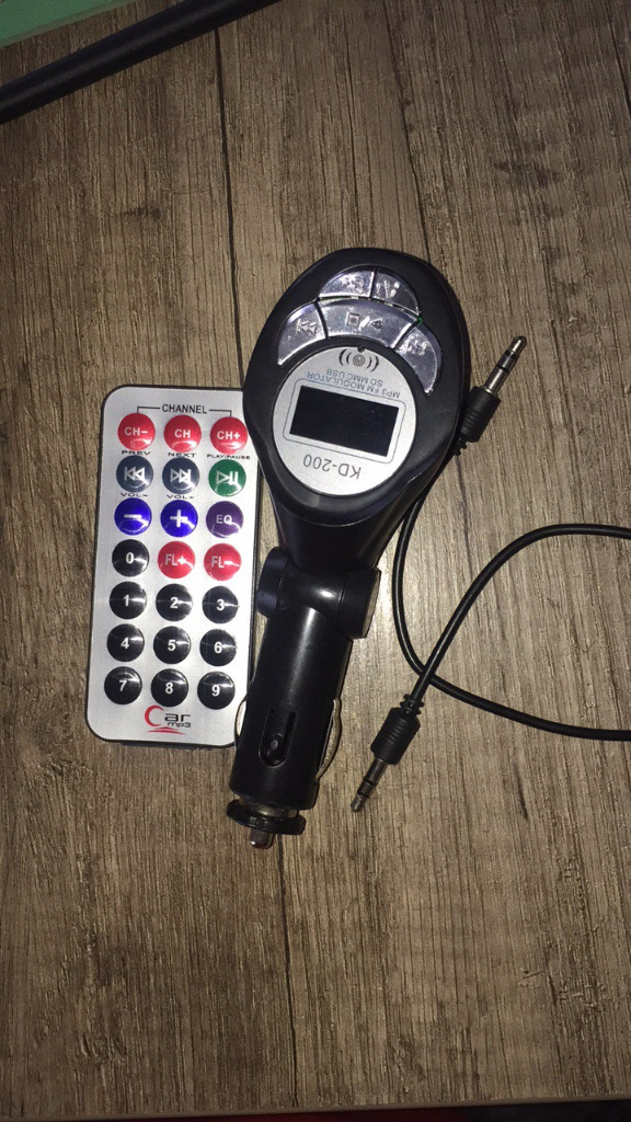 KD200 MP3,FM modulator ,transmiter do auta Nieszawa Kup teraz na
