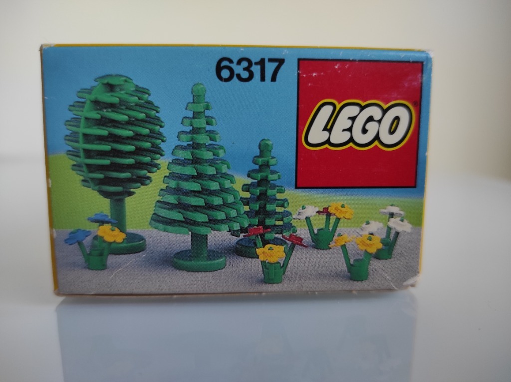 LEGO 6317 Trees and flowers/ Drzewa i kwiaty 1988 Łódź Kup teraz na