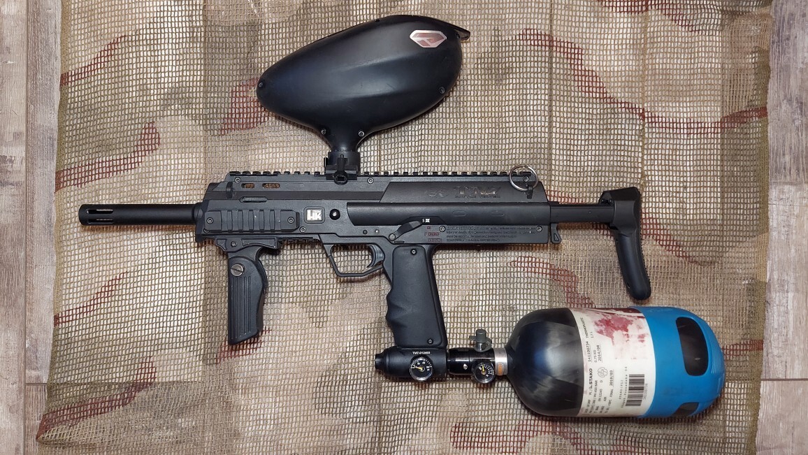 Marker BTTM7 Paintball + Cały Zestaw Gniezno Kup teraz na Allegro