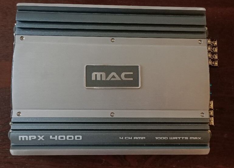 Wzmacniacz samochodowy 4 kanałowy MAC audio MPX | Czarnowo | Kup teraz ...
