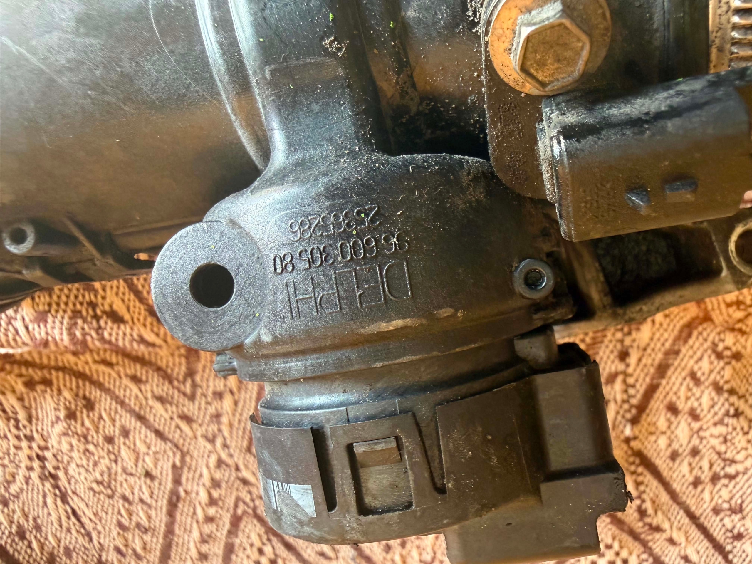 ДРОСЕЛЬНА ЗАСЛІНКА 1.6 HDI 9660030580 25365286 
