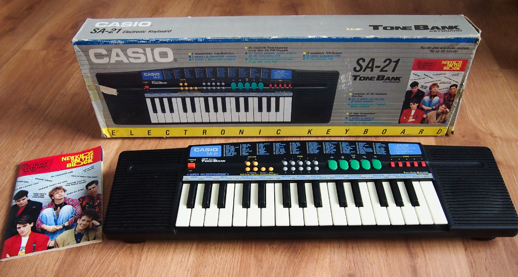 Keyboard Casio SA21. Stan bdb! Sadki Ogłoszenie na Allegro Lokalnie