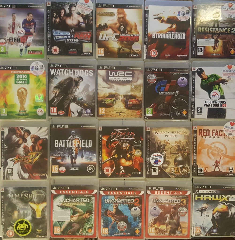 Licytacja Zestaw 20 Gier Ps3 Komplet Gry Ps3 Olsztyn Allegro Lokalnie