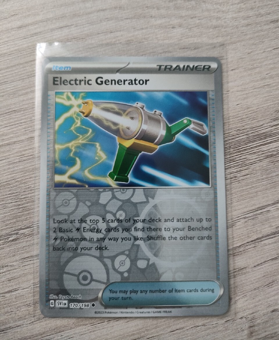 Electric Generator 170/198 Scarlet & Violet Andrzejów Duranowski