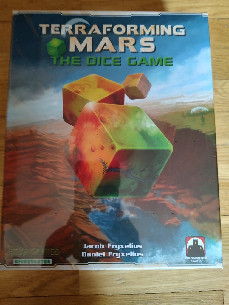 Terraformacja Marsa The Dice Game Kickstarter ANG Olsztyn Kup