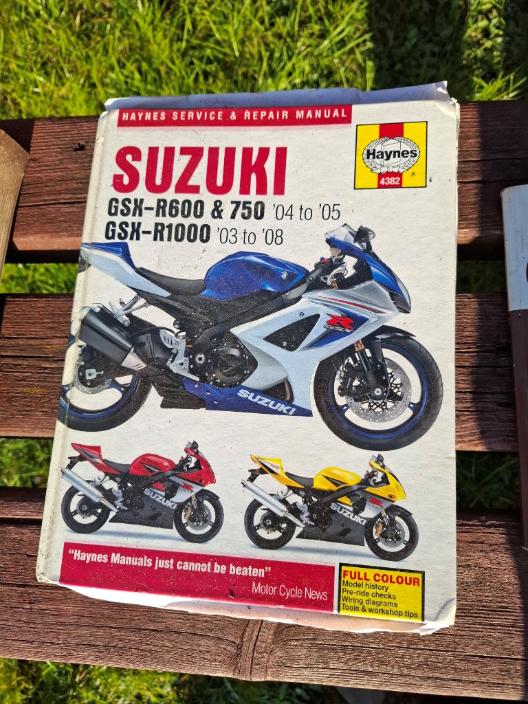 SUZUKI GSX600R GSX 750 R GSX 1000R ІНСТРУКЦІЯ РЕМОНТА SERWISOWKA 