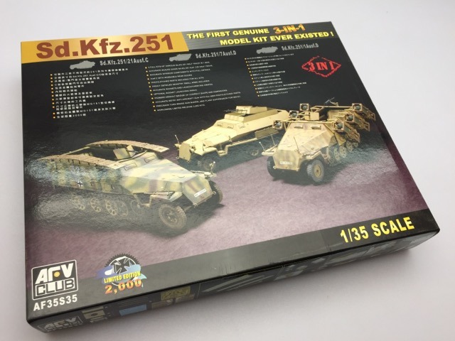 Sd Kfz 251 3 In 1 Afv Club Af35s35 Edycja Limit Plock Kup Teraz Na Allegro Lokalnie