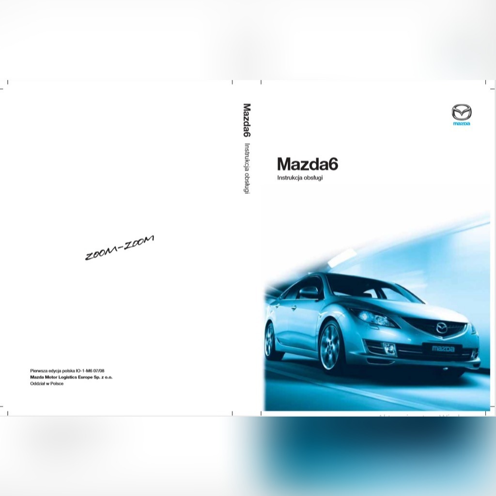 Instrukcja obsługi Mazda 6 II PO POLSKU PDF Kup teraz za