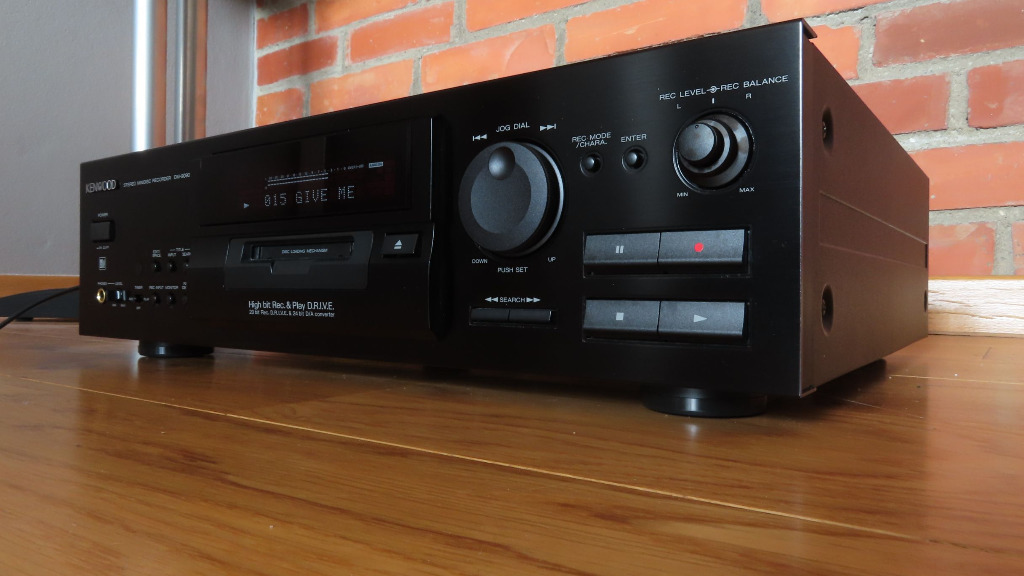 MINIDISC MINIDYSK KENWOOD DM9090 STAN IDEALNY!!! Wrocław Kup teraz