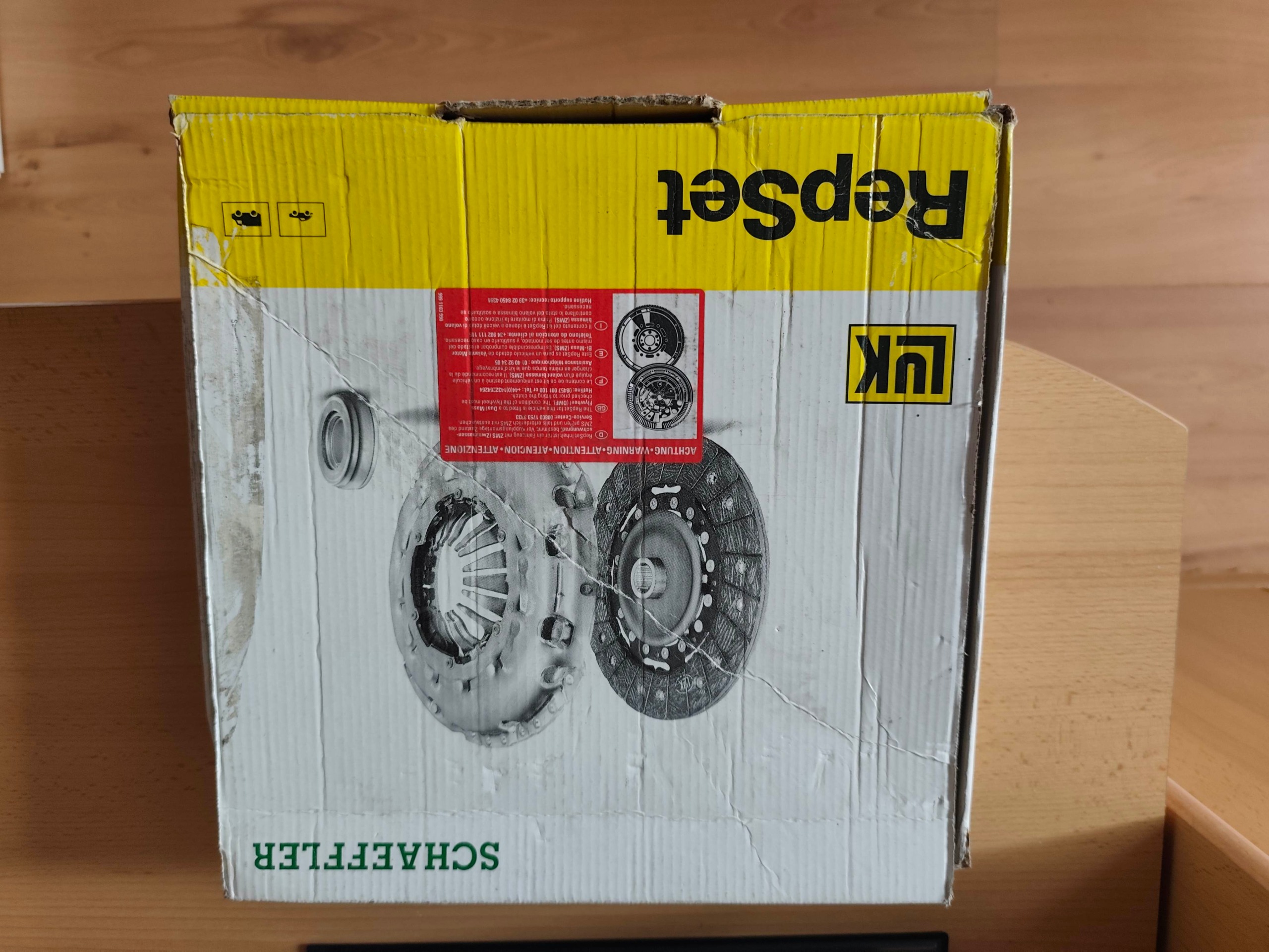 КОМПЛЕКТ ЗЧЕПЛЕННЯ LUK 623 3097 00 – AUDI 