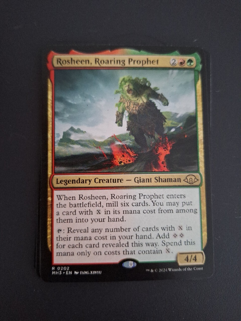 Karta Magic the Gathering: Rosheen, Roaring Prophet | Tychy | Kup teraz ...