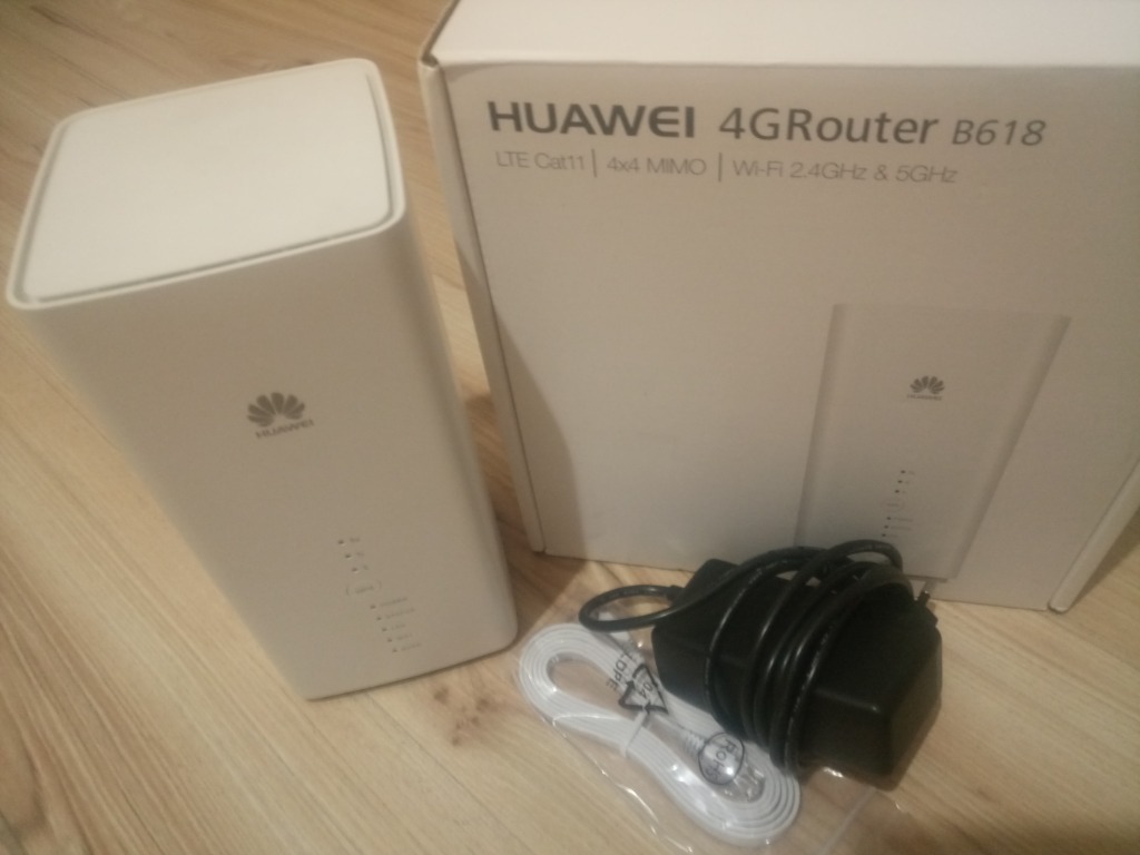 Router modem LTE Huawei B618, 4g cat.11, agregacja Gdów Kup teraz