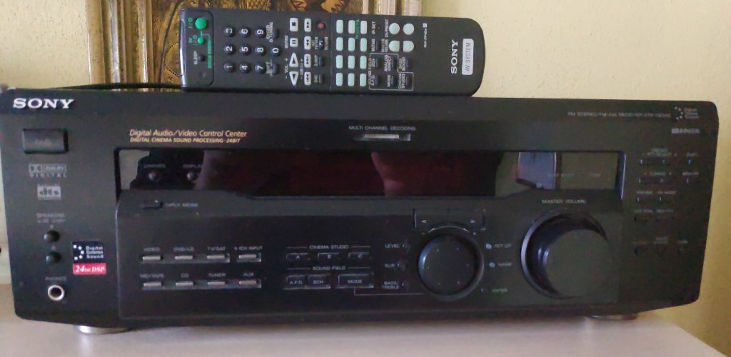 AMPLITUNER SONY STRDE545 DTS + PILOT Warszawa Kup teraz na Allegro