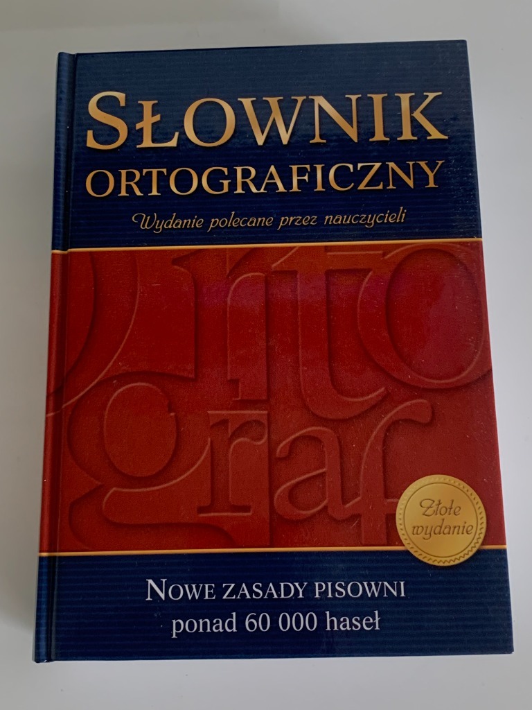 SLOWNIK ORTOGRAFICZNY ZLOTE WYDANIE GREG Biala Podlaska Licytacja