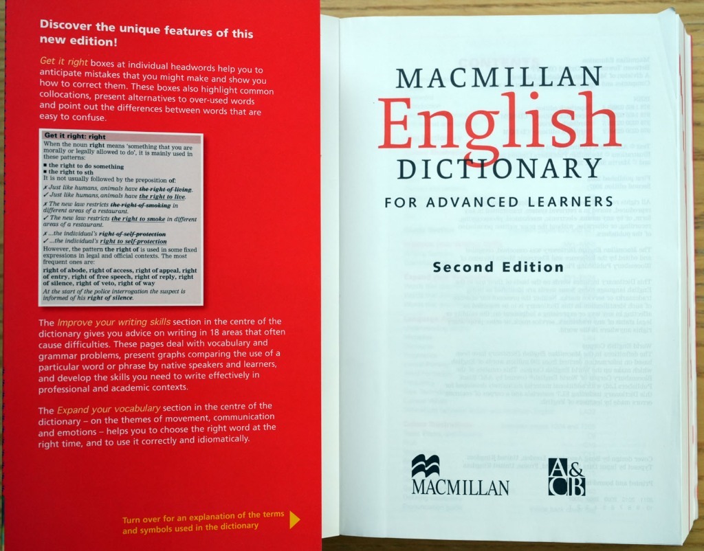 Macmillan English Dictionary for Advanced Learners Osowicze Kup
