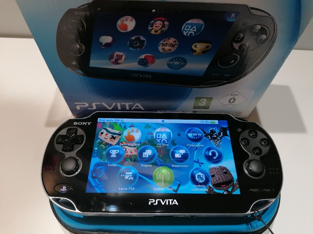 PS Vita / PlayStation Vita / WiFi / GSM / 8GB Łódź Kup teraz na Allegro Lokalnie