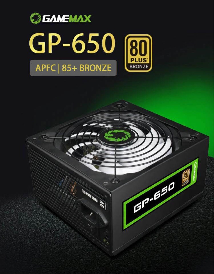 Zasilacz ATX GAMEMAX GP-650 650W | Kraków | Kup teraz na Allegro Lokalnie