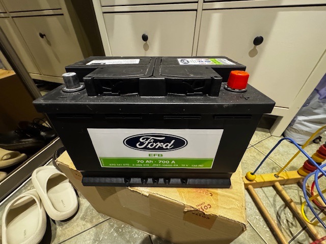 АКУМУЛЯТОР FORD EFB START/STOP - 70AH 700A / 2099515 JX6T10655FA 