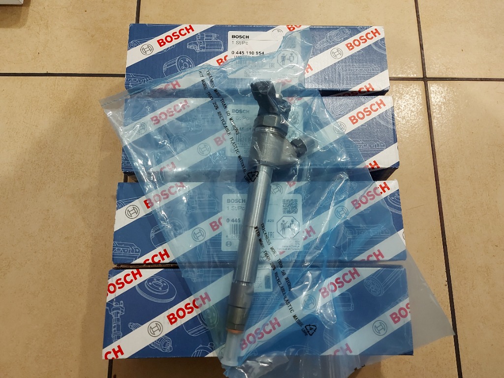 ФОРСУНКА BOSCH НОВЕ 4X 0445110954 FORD CITROEN PEUGEOT 1.5 BLUEHDI TDCI 