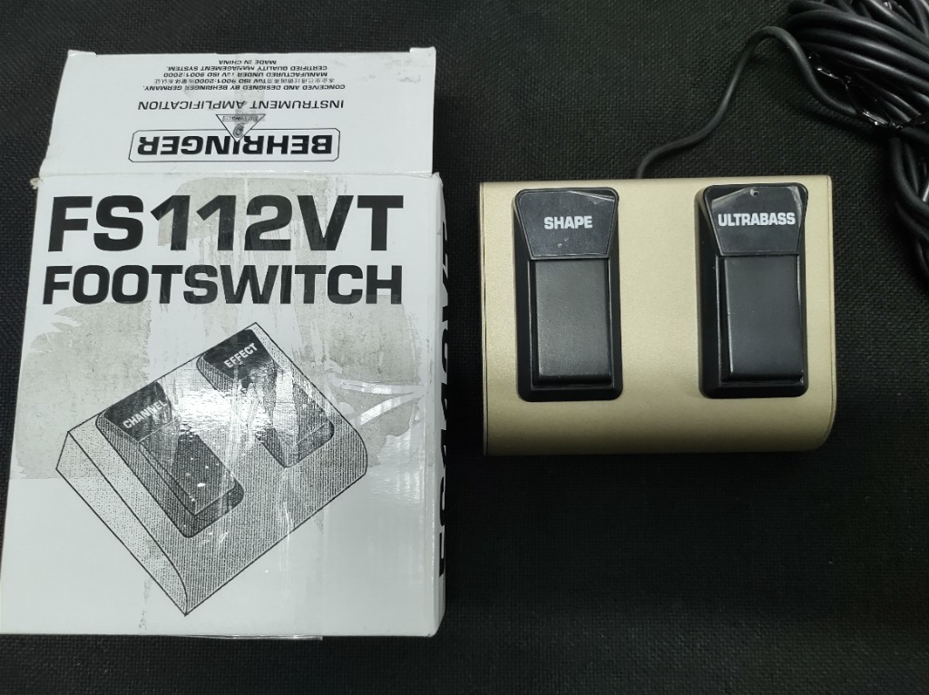 Behringer Footswitch FS112 Pedał sterujący FS112V Ełk Kup teraz na