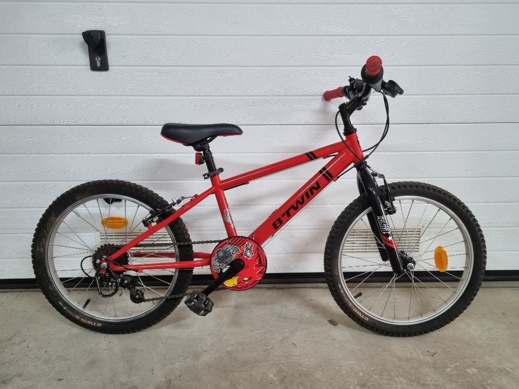 Rower Decathlon B'Twin 20" Racingboy 320 czerwony Żary Kup teraz na Allegro Lokalnie