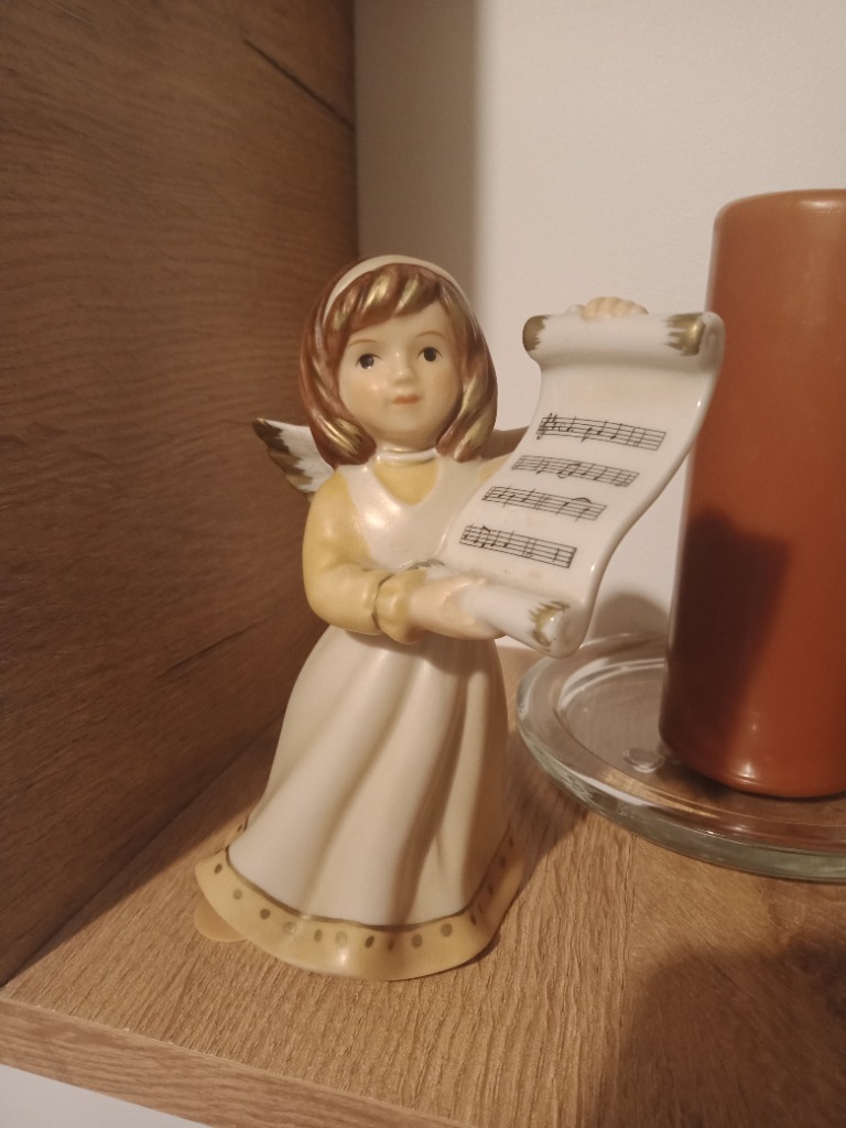 Aniołek Goebel nutami Himmlische Weihnachtsgrüße Wrocław Kup teraz