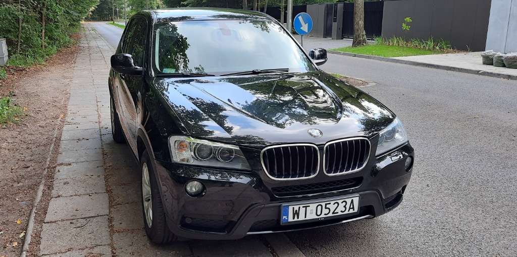 BMW X3 F25 2.0D XDrive z małym przebiegiem Warszawa