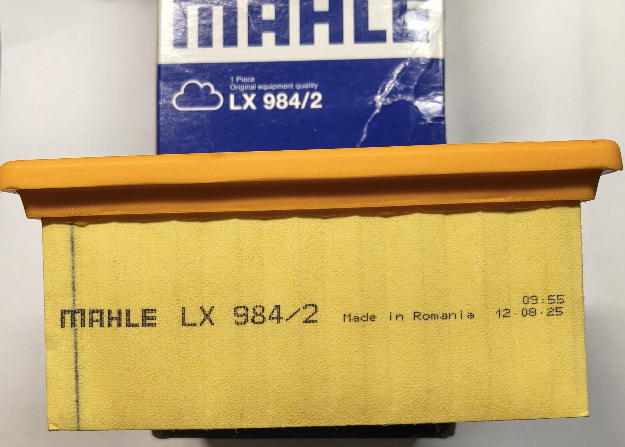 НОВИЙ ФІЛЬТР ПОВІТРЯ LX 984/2 MAHLE BMW 