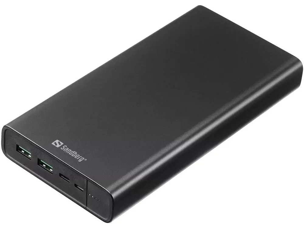 Powerbanka Sandberg 38400 mAh čierna