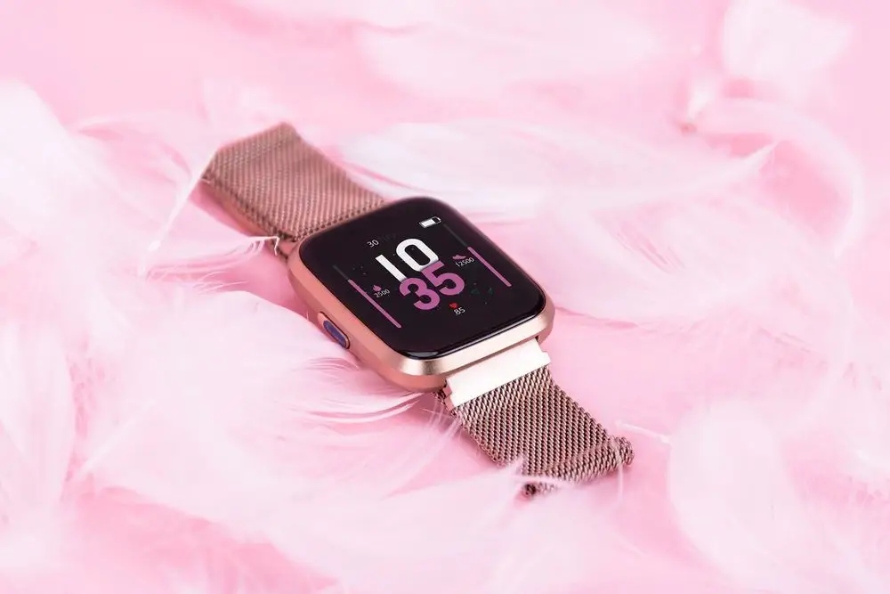 FOREVER ForeVigo 2 SW-310 Smartwatch Różowe Złoto Lokalizator GPS nie