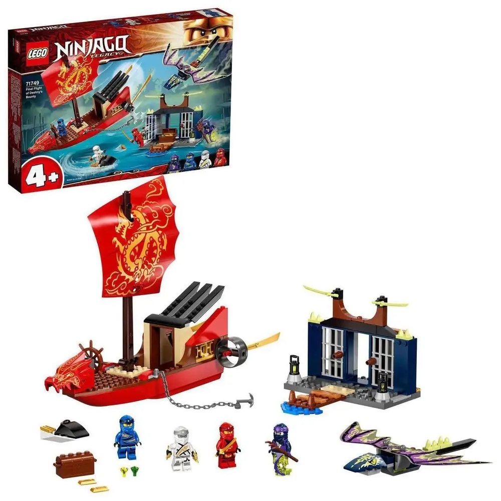 

Lego Ninjago 71749 Perła Przeznaczenia Statek Łódź