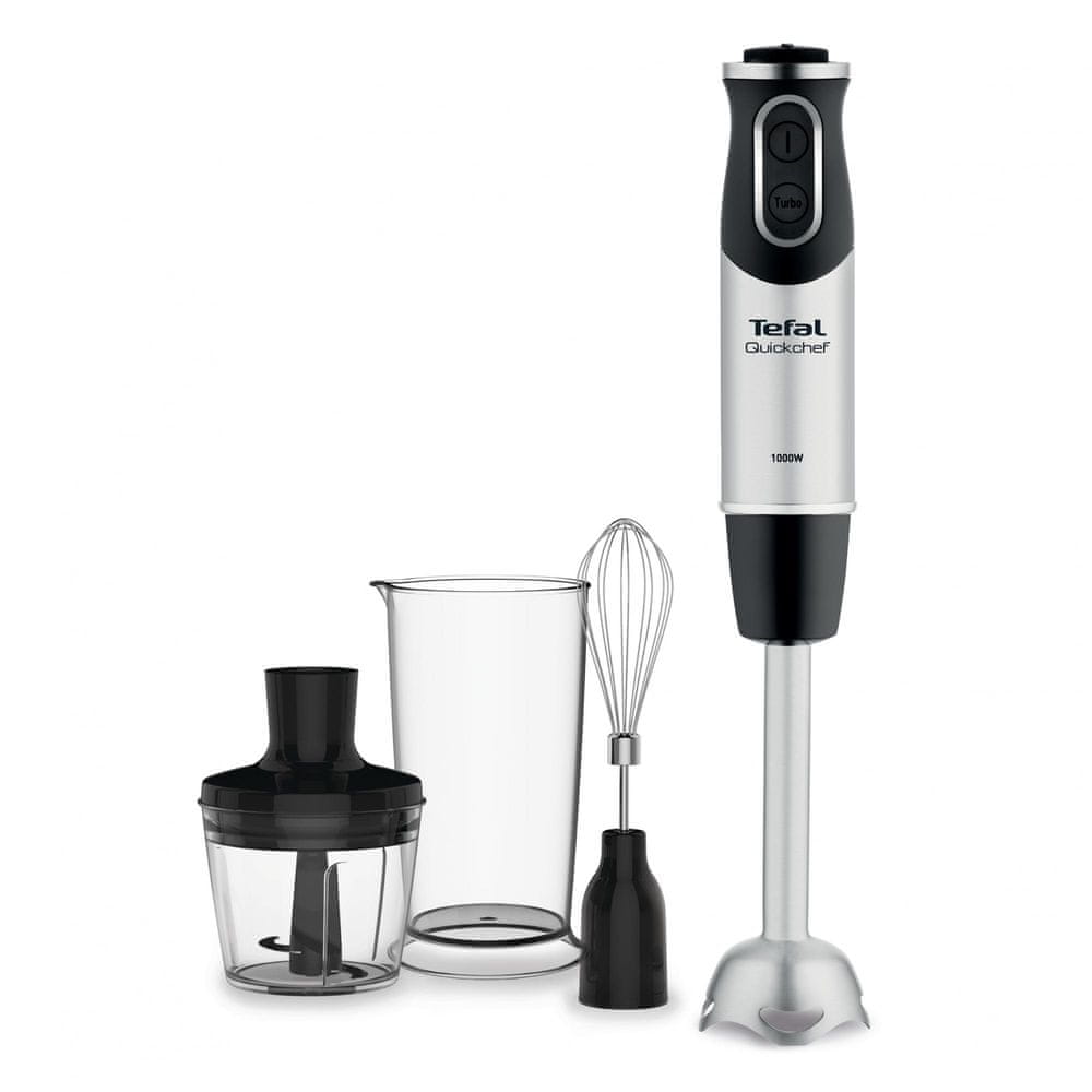 Blender ręczny Tefal HB656838 1000 W srebrny/szary