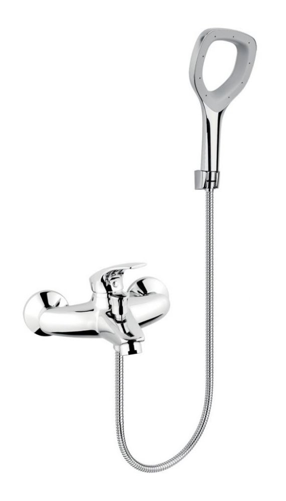 Batéria vaňová Novaservis Metalia Eco+ Nástenná S Príslušenstvom Chrom 5702