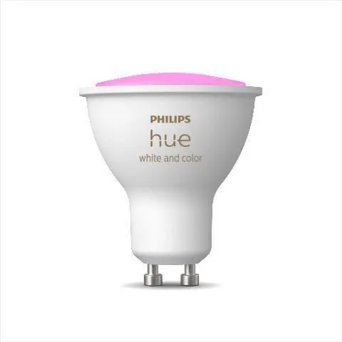 PHILIPS Hue White Color Ambiance GU10 LED 350lm Smart Żarówka RGB — miniatura 13
