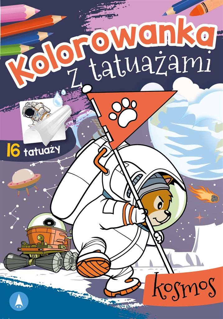 

Kolorowanka z tatuażami. Kosmos Wydawnictwo Skrzat