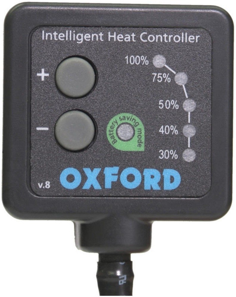 Manžety vyhrievané farba: čierna (ovládač pre manžety Oxford V8)