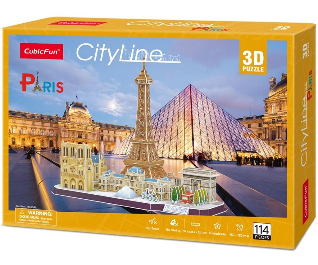 

Puzzle 3D City Line Paris 114