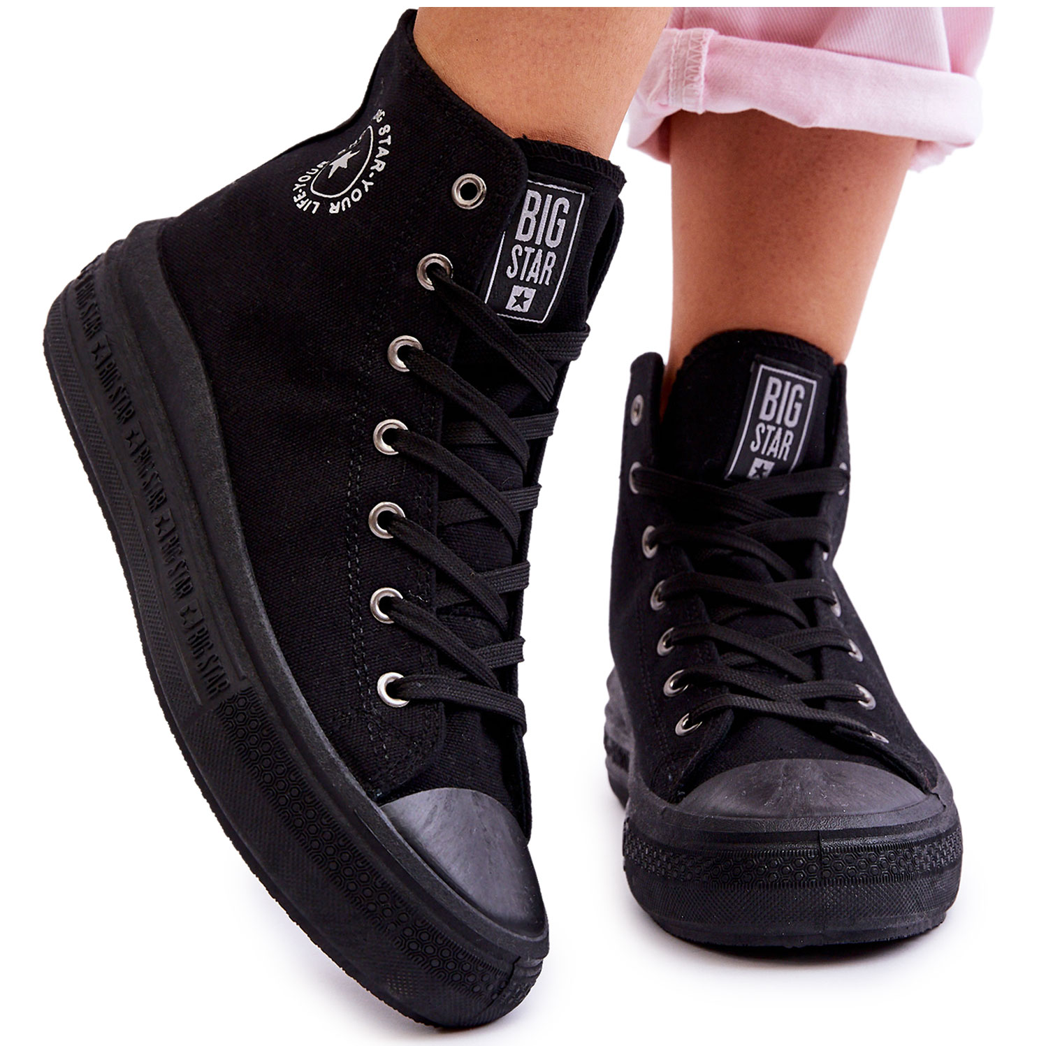 Dámské Tenisky Big Star LL274A182 Černé vel. 39 Tenisky Dárek