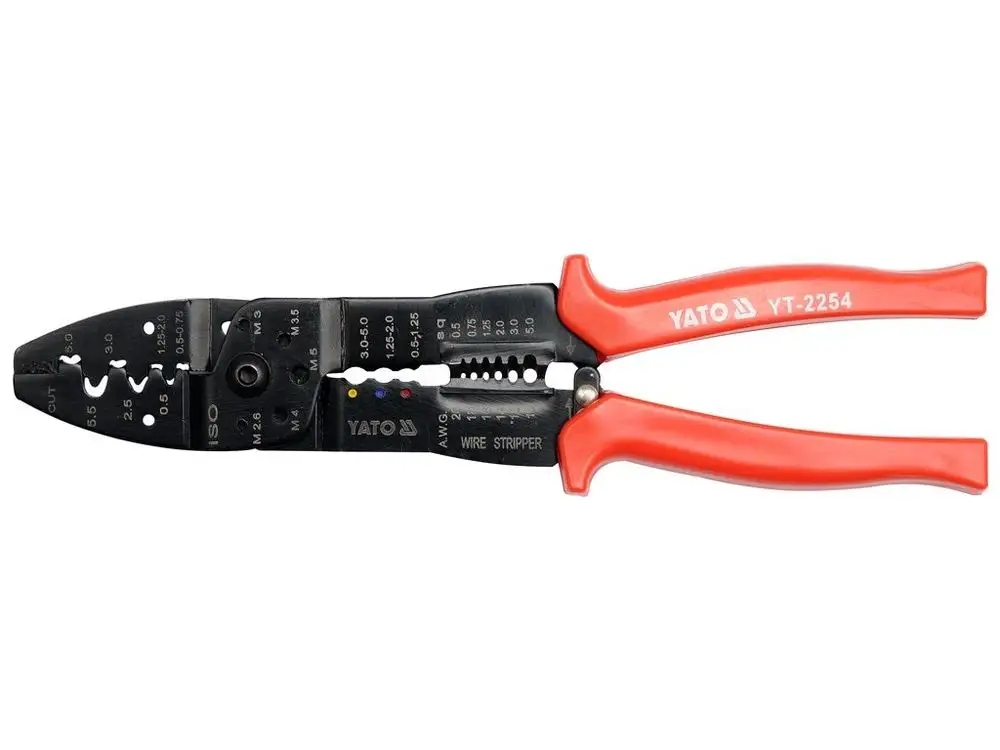 Szczypce Do Konektorow 250MM YT-2254/YAT