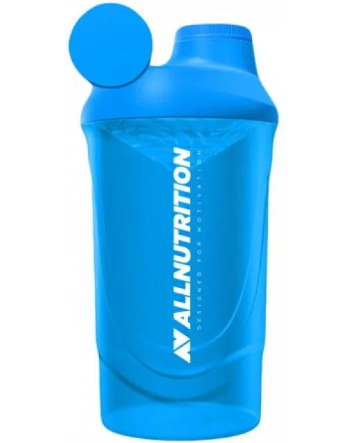 ALLNUTRITION SHAKER 600ML 1 szt SHOCKING BLUE 2LOGO