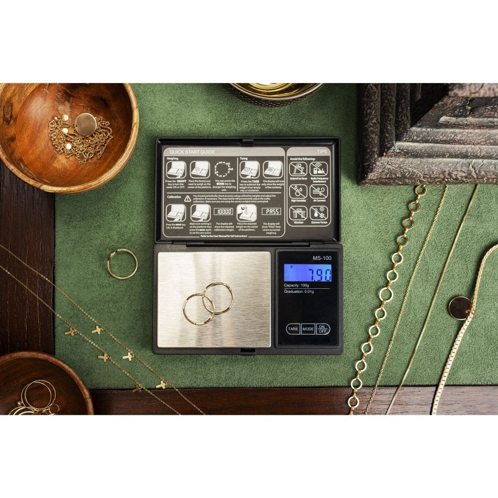 Waga Precyzyjna AD 3176 100g/0.01g Podświetlany Wyświetlacz LCD