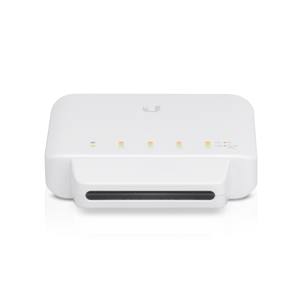 UBIQUITI UniFi Switch Flex, 5 port, (4) GbE PoE+, (1) GbE PoE++, 46W — 3