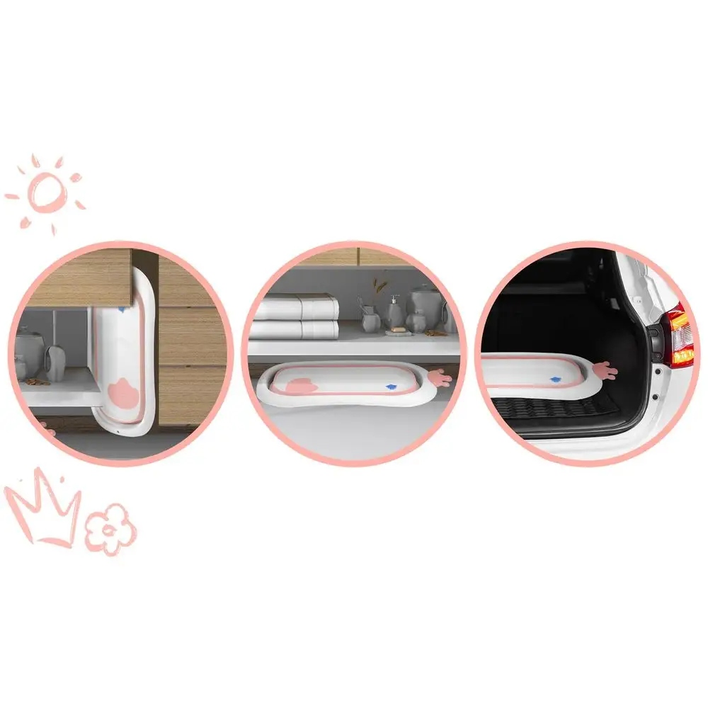 WANIENKA DLA DZIECKA SKŁADANA DUZA ZESTAW PODUSZKA Wysokość produktu 21.5 cm