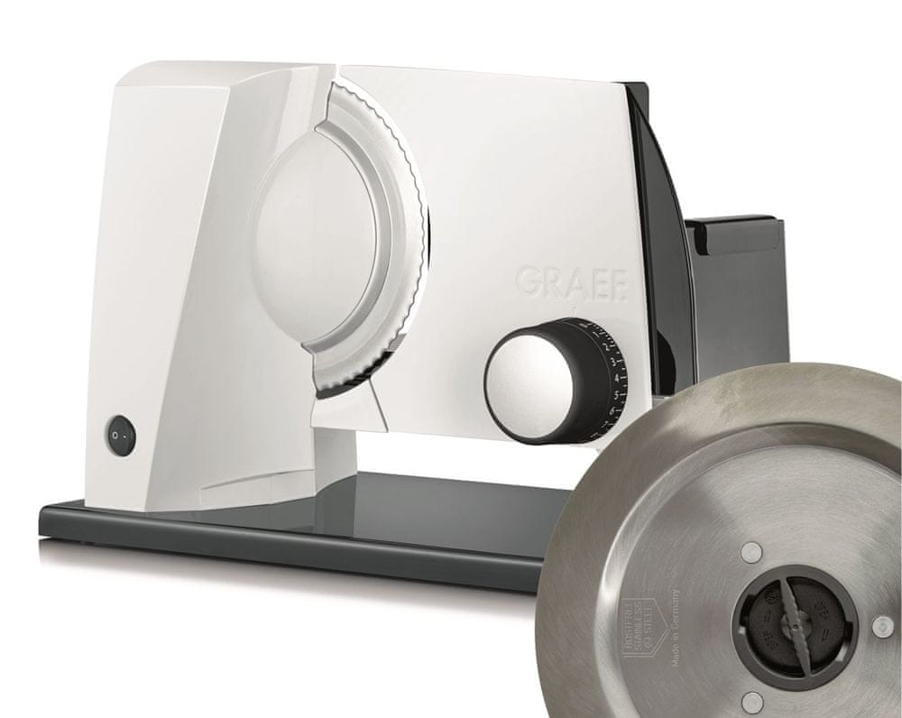 Krájač Graef Sks 11021 biely 45 W