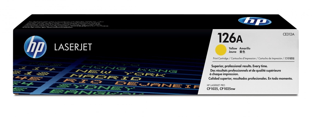 Toner Hp CE312A żółty (yellow)